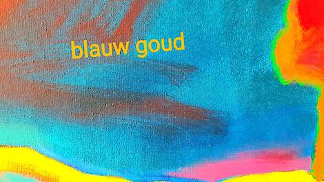 De kleur van wede, het blauwe goud