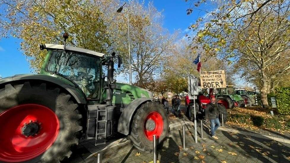 Foto ter illustratie. Gemaakt tijdens protest twee weken geleden.