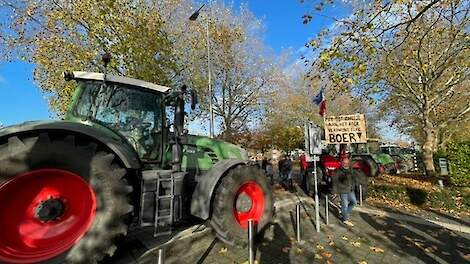 Foto ter illustratie. Gemaakt tijdens protest twee weken geleden.