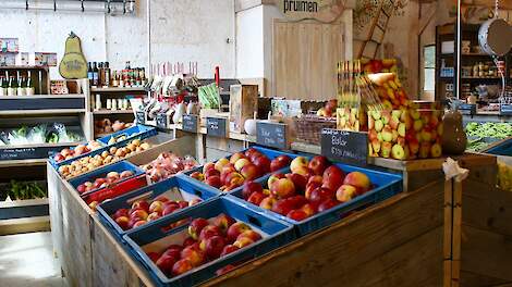Een willekeurige boerderijwinkel in den lande.