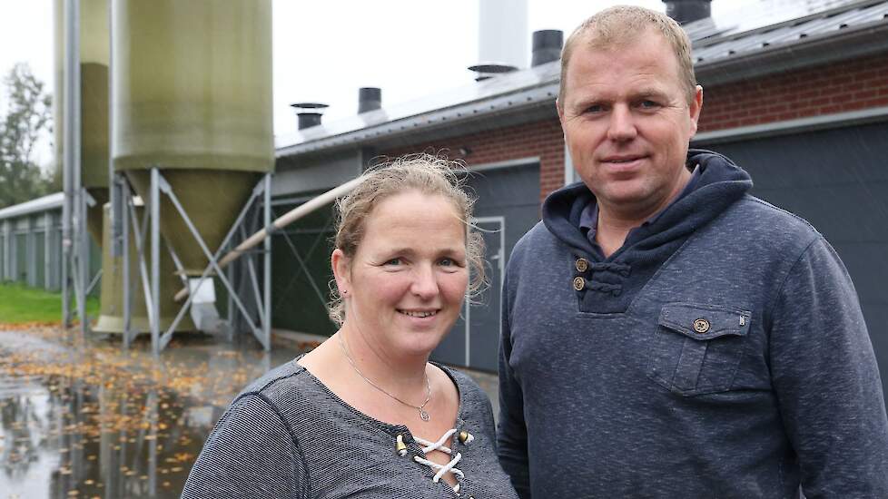 Jaap Verwolf (43) runt samen met zijn vrouw Corine (40) sinds 2011 een biologisch opfokbedrijf voor leghennen in Lelystad (FL).
