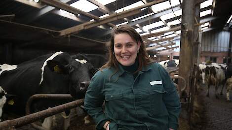 Melkveehoudster Amber Laan uit Warder (NH) is een van de genomineerden.