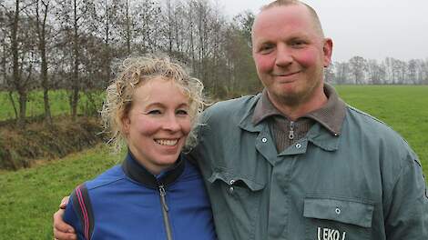 Peter Oosterhof met partner Marieke den Oudsten.