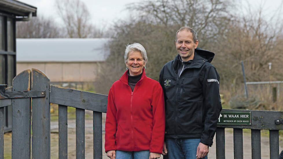 Chris en Marjanne Borren zijn de derde generatie die op De Lankerenhof boeren.