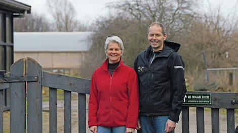 Chris en Marjanne Borren zijn de derde generatie die op De Lankerenhof boeren.