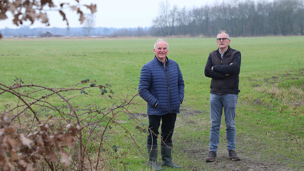 Veehouder Jan Classens en akkerbouwer en vollegrondstuinder Wiel Berden zitten in het kernteam van de pilot Gebiedsgerichte Aanpak Gedeelde Peel.