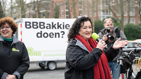 Caroline van der Plas: „Naast de stikstofwet komt er nog veel aan, zoals regelgeving over gewasbescherming, klimaat en water. Terwijl de sector gebaat is bij rust en niet bij nog meer regels.”