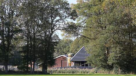 Een boerderij bij een willekeurig Natura 2000-gebied.