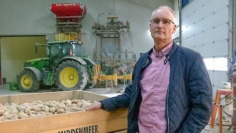 Jan-Herman ten Have, pootgoedteler in Middenmeer: