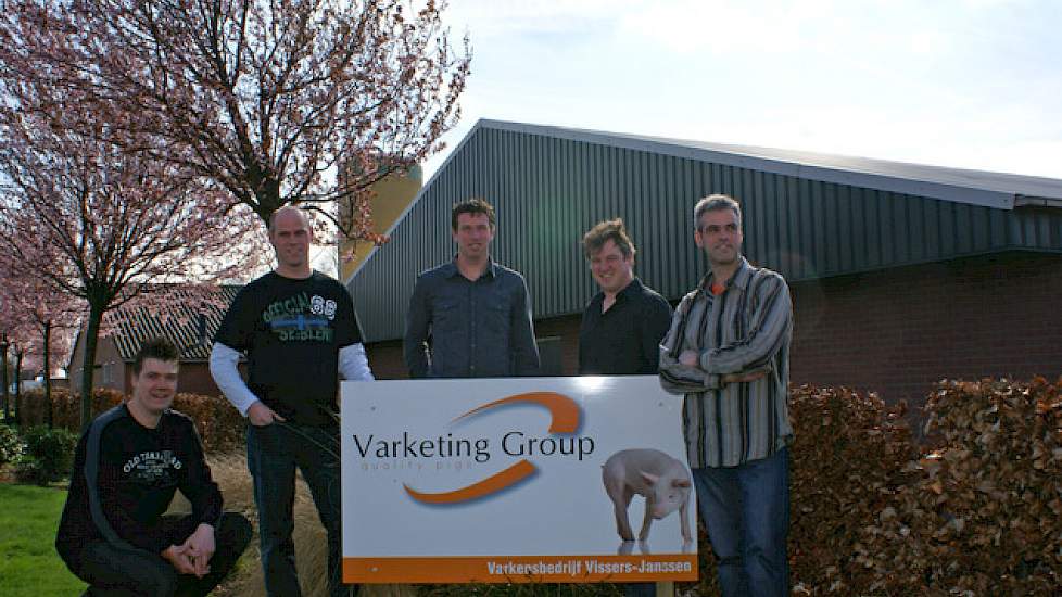 Evert Hendrikx, Frank Vissers, Twan Voermans, Eduard Maas en Gert Custers hebben zich in 2005 verenigd in de Varketing Group