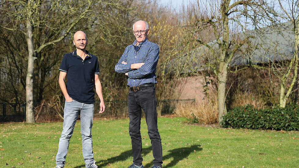 MACE-bestuurslid Frank Donkers en initiatiefnemer MACE Frans Meulenmeesters (vlnr)