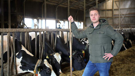 ​Door de overstap van drie melkrobots naar een melkstal kan Martin Verduin zijn 220 koeien weer weiden.