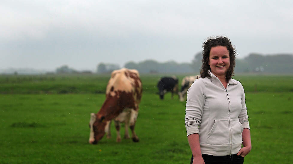 Marianne Paarlberg: „Ik wil hier een goede boterham kunnen verdienen met alleen koeien melken. Dat wordt een uitdaging, maar dat moet mogelijk zijn.”