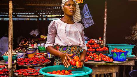 Lokale versmarkten maken plaats voor supermarkten in Kenya.