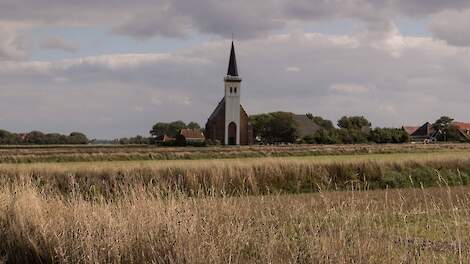 Ter illustratie: De Hervormde Kerk in Den Hoorn op Texel.