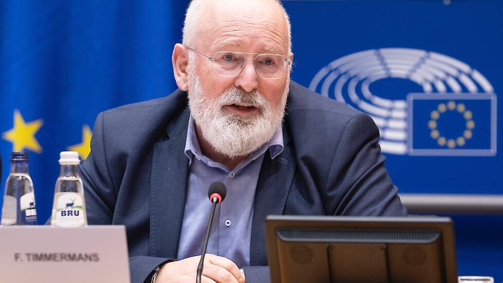 Frans Timmermans vindt in het Europees Parlement een meerderheid voor zijn afgezwakte Natuurherstelwet