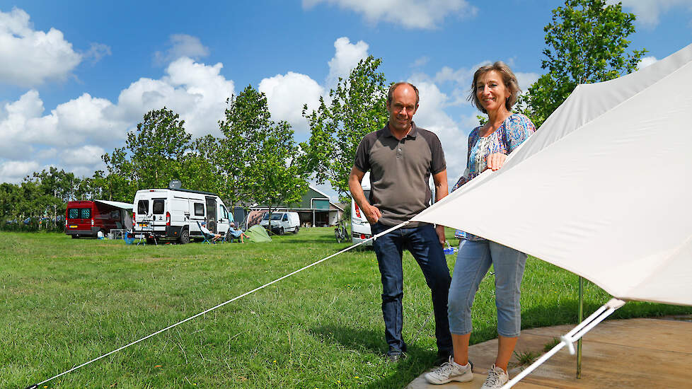 Kees en Nicole Nieuwendijk: „Het is belangrijk van tevoren te bedenken of je de camping in het agrarische bedrijf wil integreren of niet.”