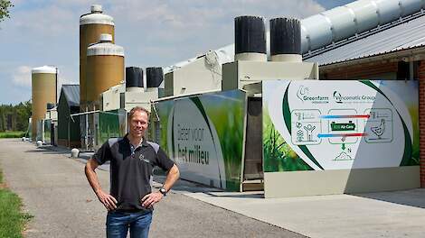 Ben Beerens voor de Eco Air Care unit