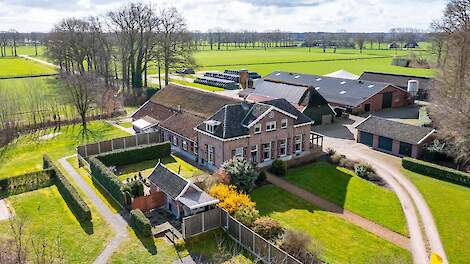 Lenteland-boerderij 't Gagel in Lochem.