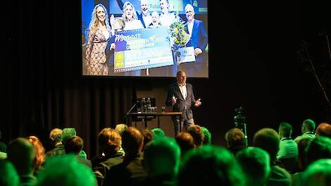 Erik Back tijdens het Farmula 'farming forward event'