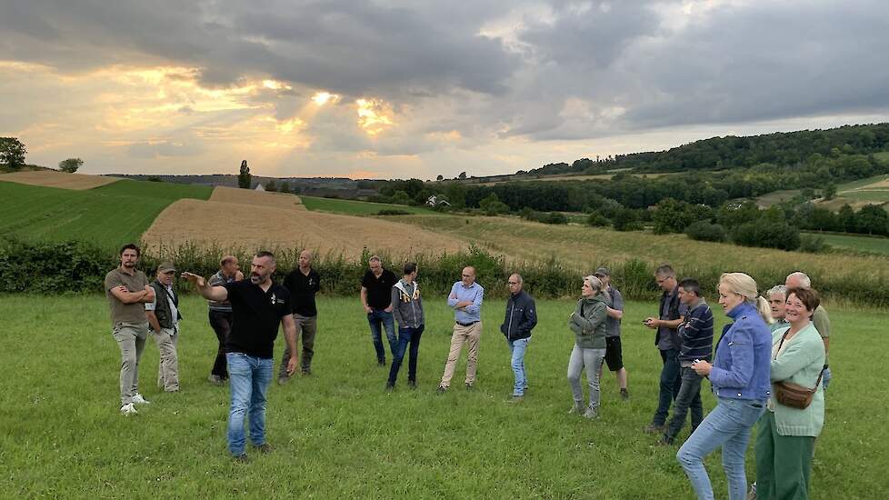 Veldbijeenkomst van Natuurrijk Limburg.