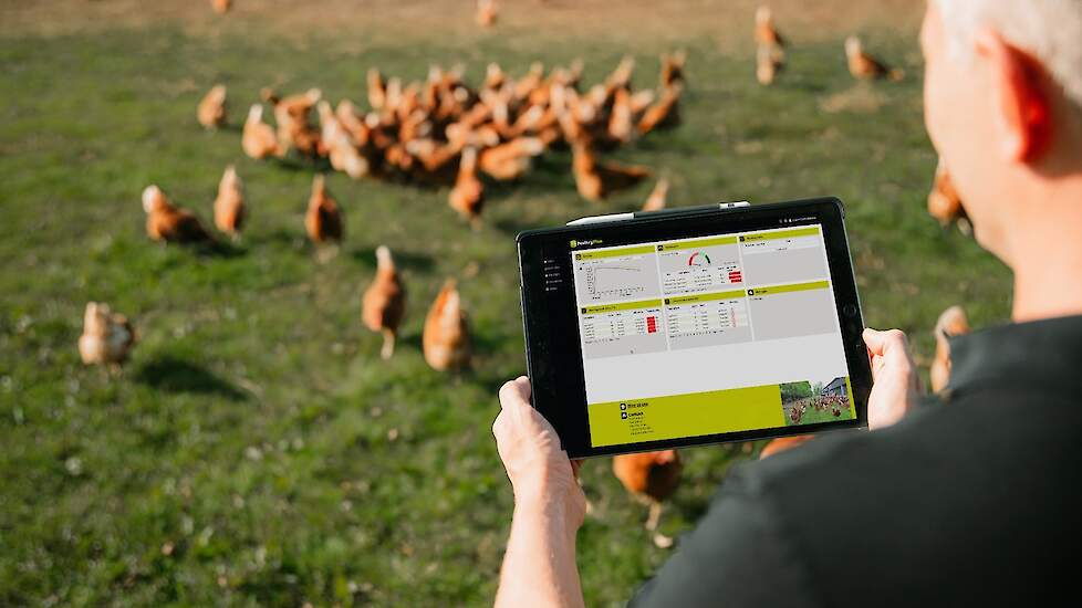 „Als veel leghennenhouders hun data invoeren in PoultryPlan dan bouwen we een mooie database op. Leghennenhouders kunnen dan goed zien hoe ze technisch draaien", zegt Jeroen Doornhof van ABZ.