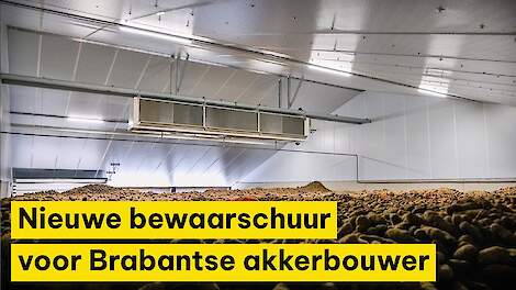 Nieuwe bewaarschuur voor Brabantse akkerbouwer