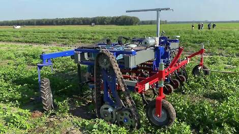 Elektrische schoffelmachine van WM-Techniek/ Gercon Techniek