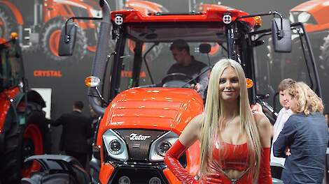 #Agritechnica trekkers kieken Zetor New Holland MF Kubota Fendt