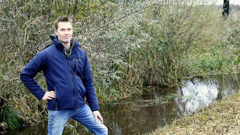 Varkenshouder en akkerbouwer Thijs Jongen neemt gerichte maatregelen om nitraatuitspoeling te verminderen. Zo stelt hij jaarlijks een bemestingsplan op met een adviseur.