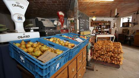 Een willekeurige boerderijwinkel ter illustratie.