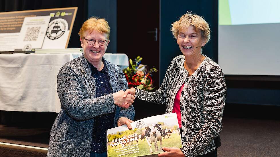 Maria Buitenkamp (links) en Inge Lardinois (rechts)