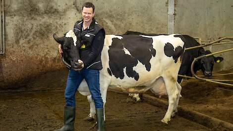 Ard van Veen heeft een voorkeur voor koeien die probleemloos oud worden.