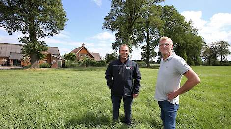 Gerrit Lammers (rechts) is voorzitter van CATB Wierden.