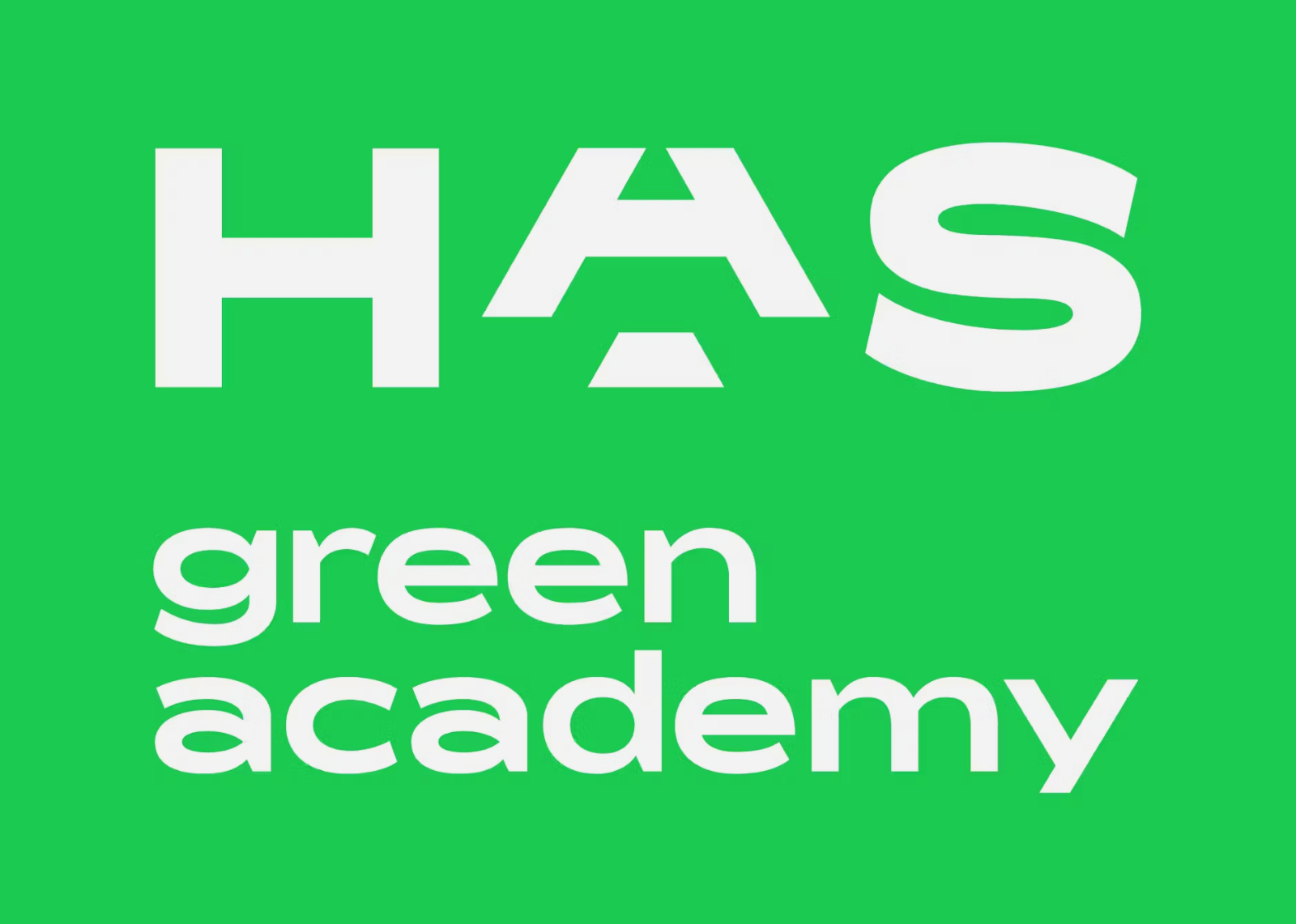 HAS green academy logo