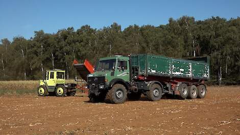 MB Trac en Unimog in actie pure sound