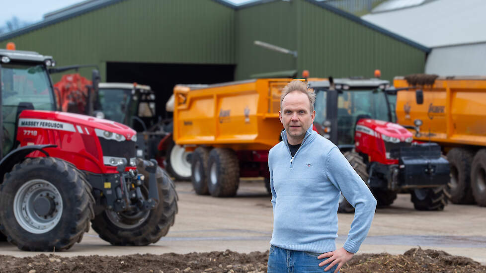 De bietenoogst was voor Wullink vof een flinke kluif. Op 21 januari werden de laatste bieten opgeladen. Jaap Smedema verwacht dat de kwaliteit iets onder het gemiddelde uitkomt.