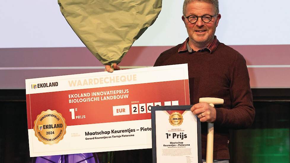 Gerard Keurentjes wint Innovatieprijs