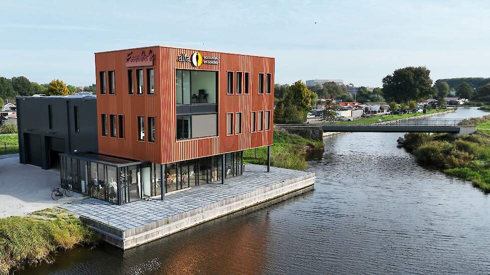 Het nieuwe kantoor van Alfa Accountants en Adviseurs in Sneek.