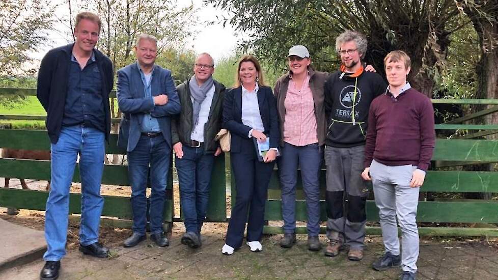 Laurens Nuijten (geheel rechts op deze archieffoto) wordt de nieuwe directeur van Biohuis.