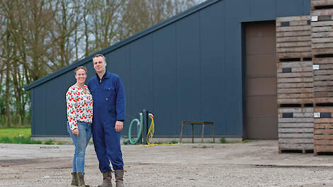 Annefleur en Eelco Witteveen hebben een akkerbouwbedrijf in Sonnega (FR). De hoofdtak is pootgoed.