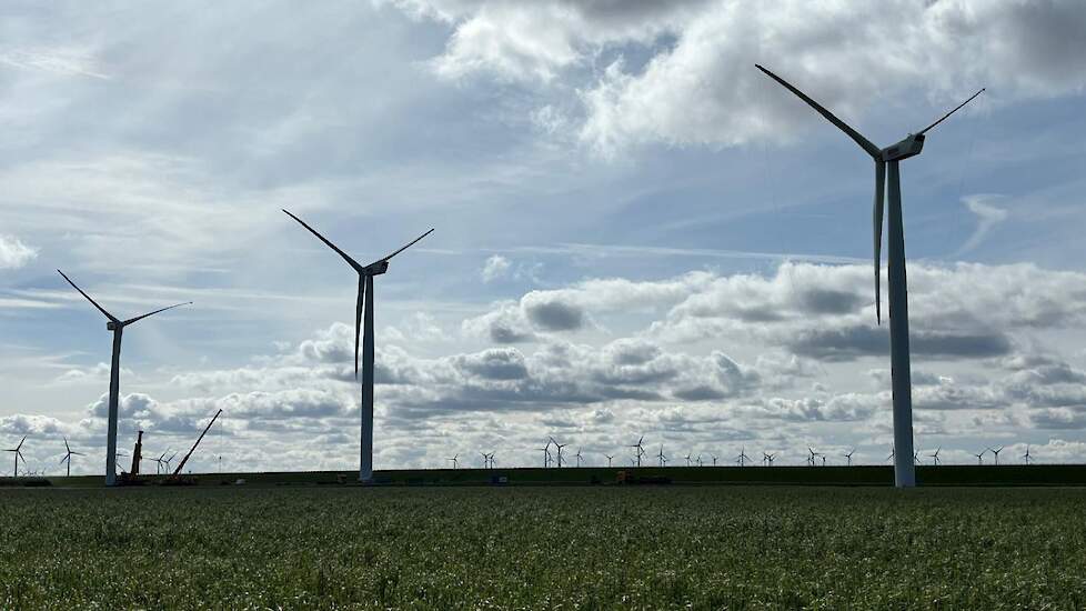 De windmolens van Eneco worden binnenkort ontmanteld.