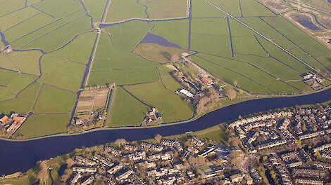 luchtfoto landbouwgrond