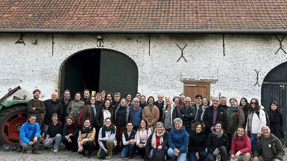 Het OrganicAdviceNetwork Consortium bezoekt T’ Goed ter Heule in Menen-Lauwe, een Belgische biologische boerderij, vlakbij de Franse grens.