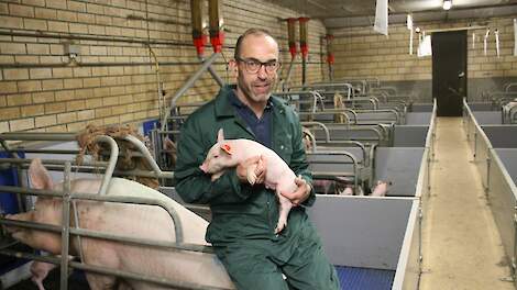 “Het is belangrijk dat zeugen in de kraamstal fit blijven en maximaal voer opnemen”, zegt Ruud. “De volgende dracht maak je namelijk in de kraamstal.”