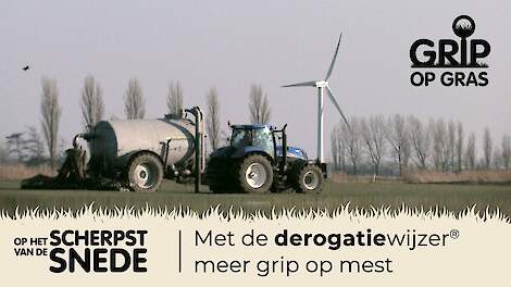 Grip op Gras - Op het scherpst van de snede 10 - Derogatie