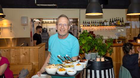 Frank Loef heeft BioToko en BioPizza op steenworp afstand van elkaar in Zutphen.