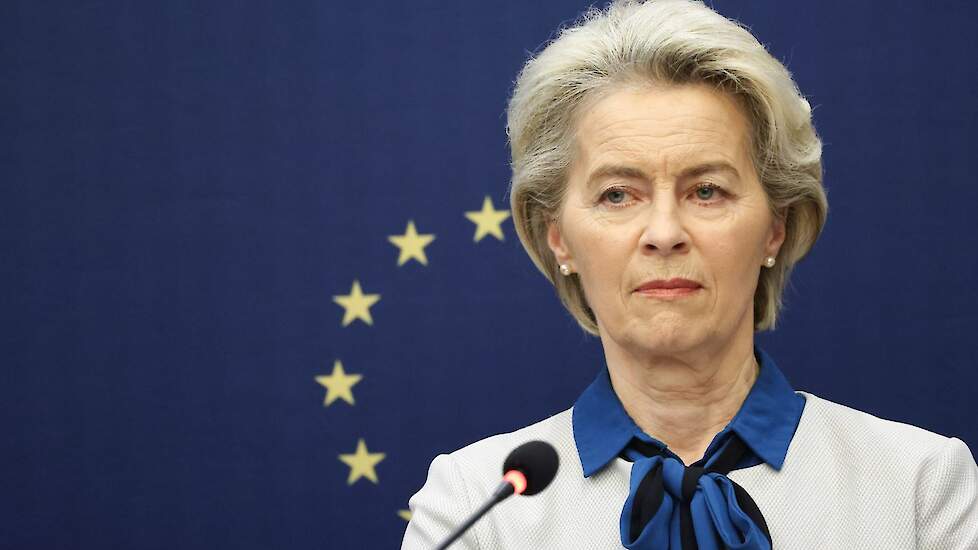 Voorzitter Ursula von der Leyen van de Europese Commissie.