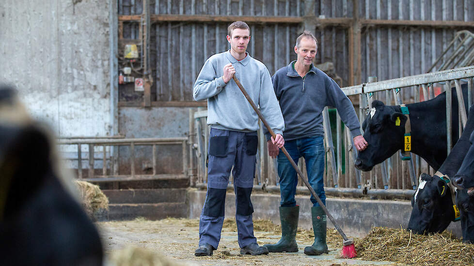 Lucas (links) en Adrie van Eijk maken scherpe keuzes in hun management.