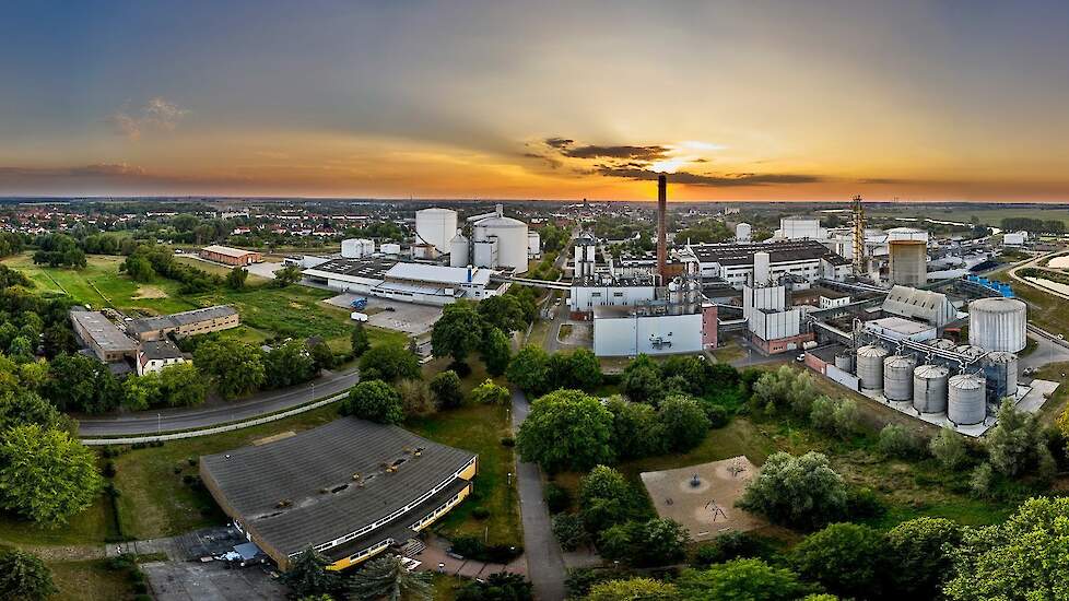 De Cosun suikerfabriek Anklam.